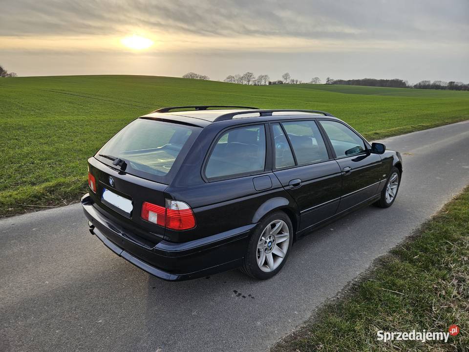 BMW E39 520i 170 LPG Manual Carbonschwarz Seria 5 Szczecin