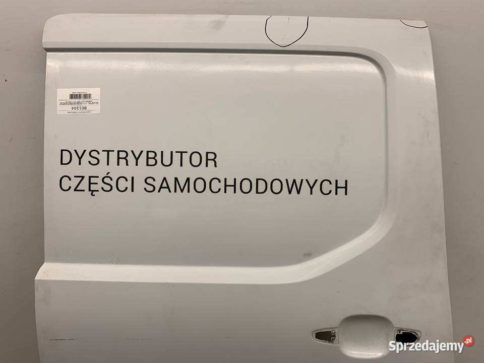 DRZWI PRAWY TYŁ PRZESUWNE PEUGEOT PARTNER IV