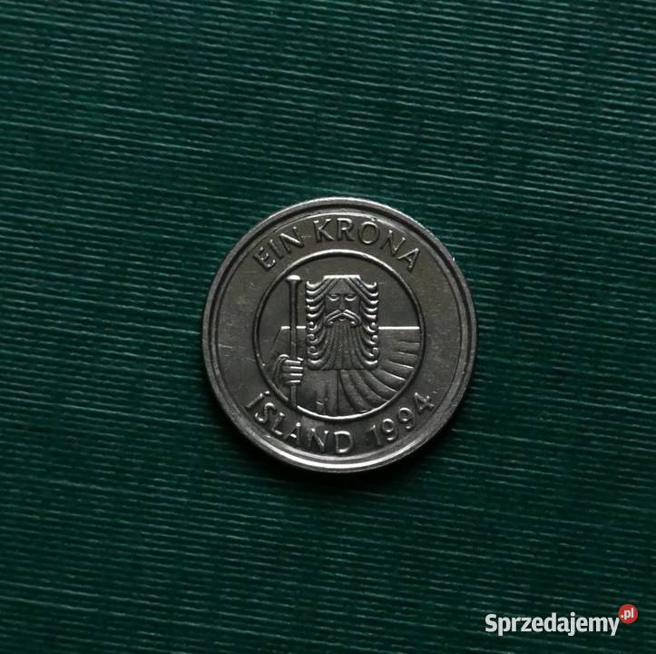 ISLANDIA 1 korona 1994r śląskie Gliwice