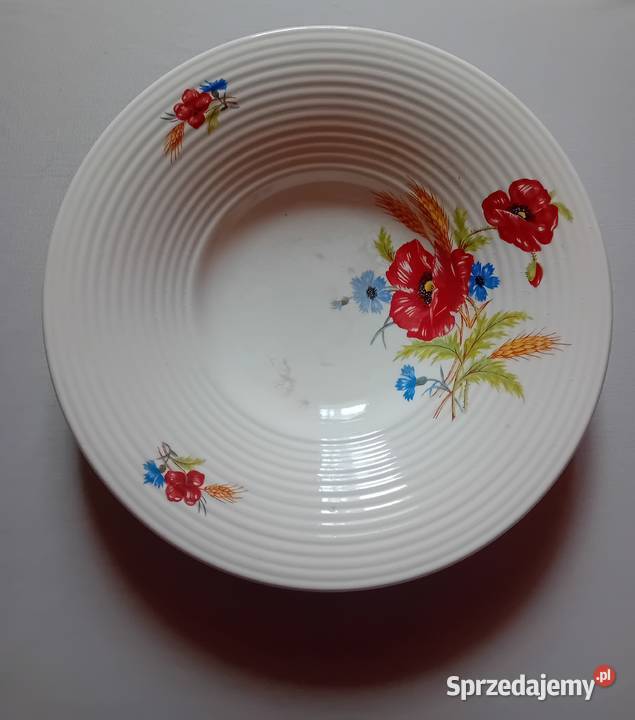 Duża misa patera na owoce Steingutfabrik Torgau Porcelana i szkło Koźminek