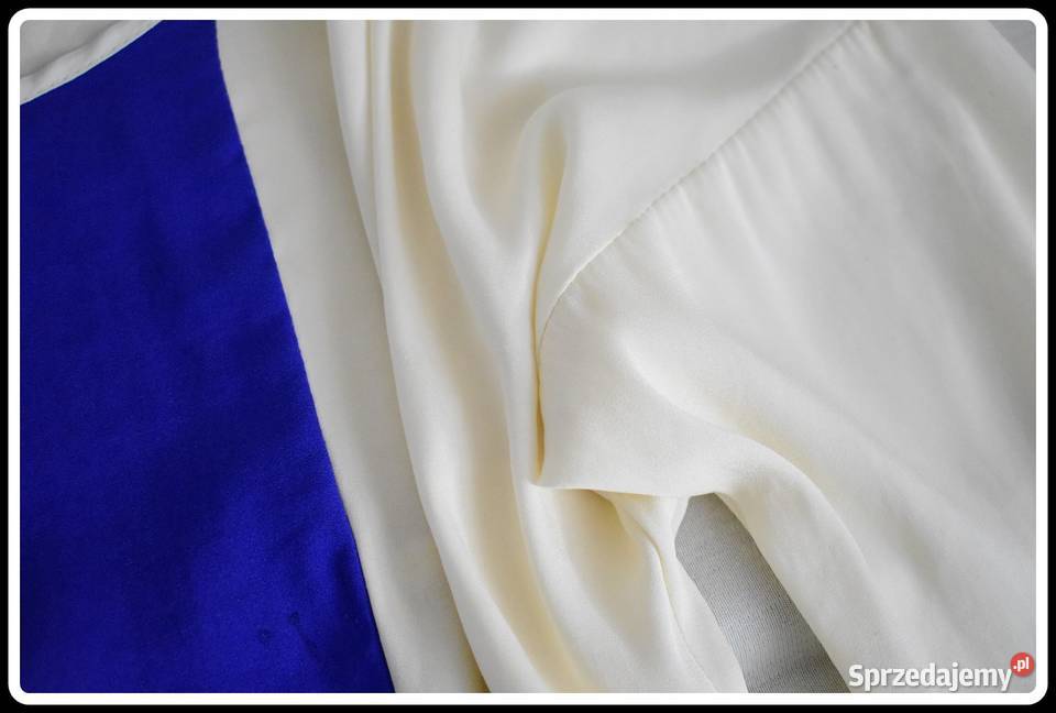 Zara basic kremowa lekka bluzka rozmiar 38 M Bluzki i koszule Moda i Styl mazowieckie Płock
