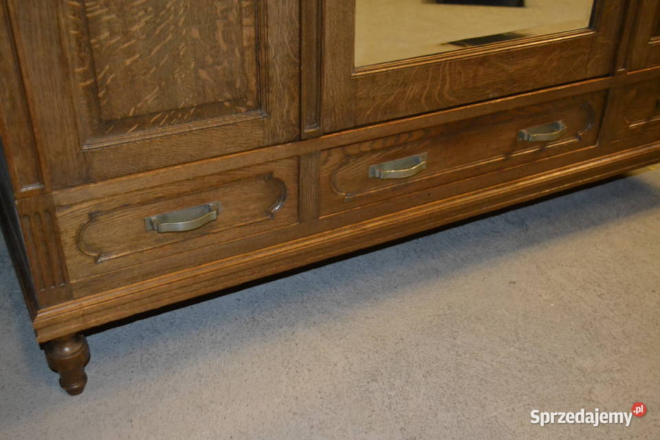 szafa artdeco 1930 dąb Meble Będzin