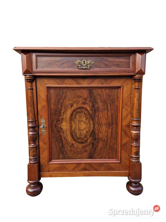 MAHONIOWA SZAFKA EKLEKTYCZNA