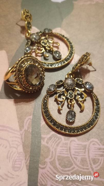 Piękne kolczyki w stylu arabskim Kolczyki Białystok sprzedam