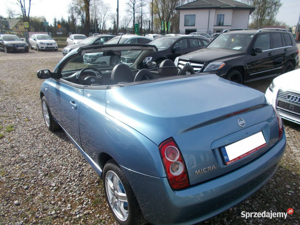 Nissan Micra 14 Benzyna 88Cabrio K12 20032010