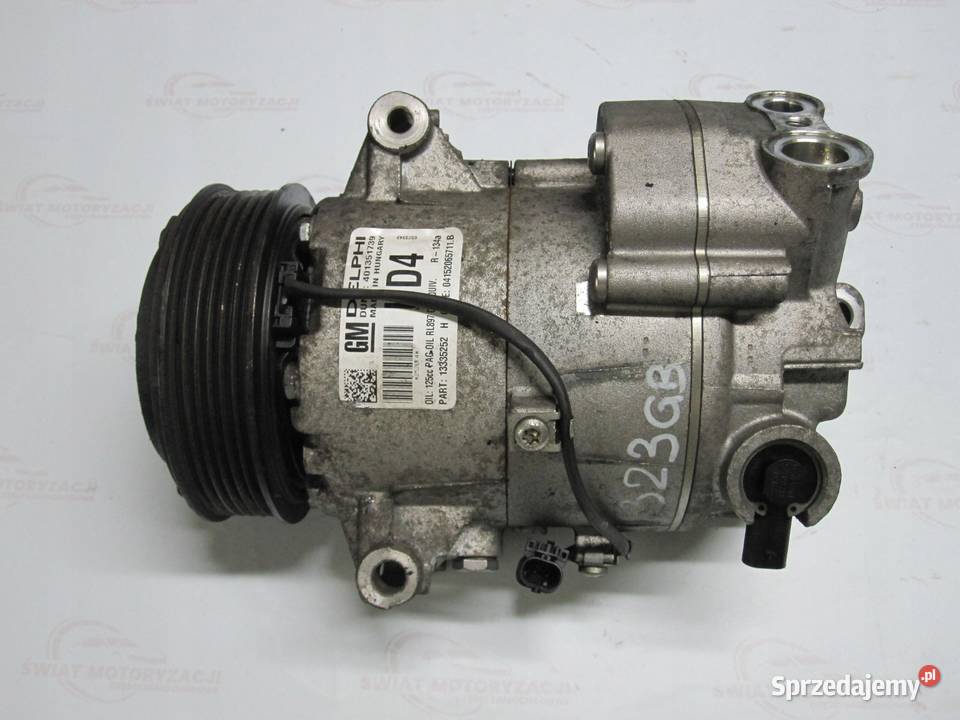 Opel ASTRA 20 CDTI 165 A20DTH 12r 04152065711B Kompresory klimatyzacji