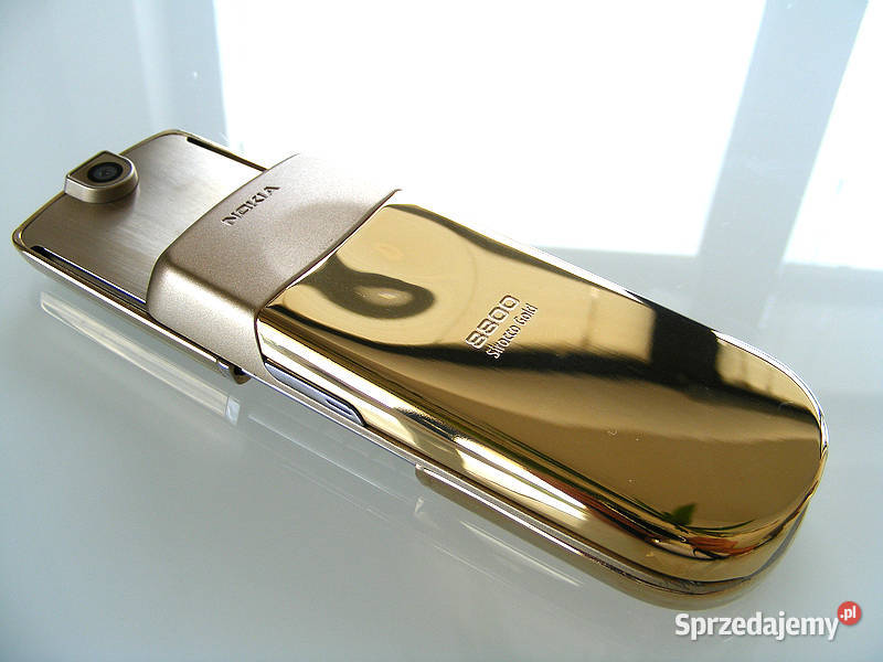 Telefon Nokia 8800 Sirocco Gold 18k ochrona Aleksandrów Łódzki