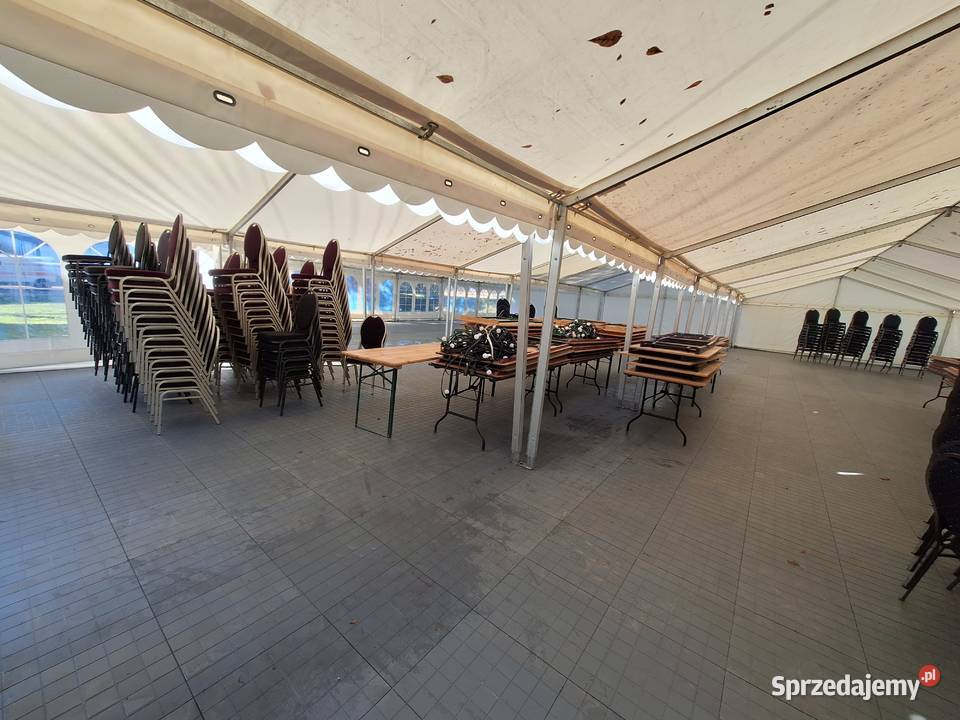 Namiot imprezowy z montażem w