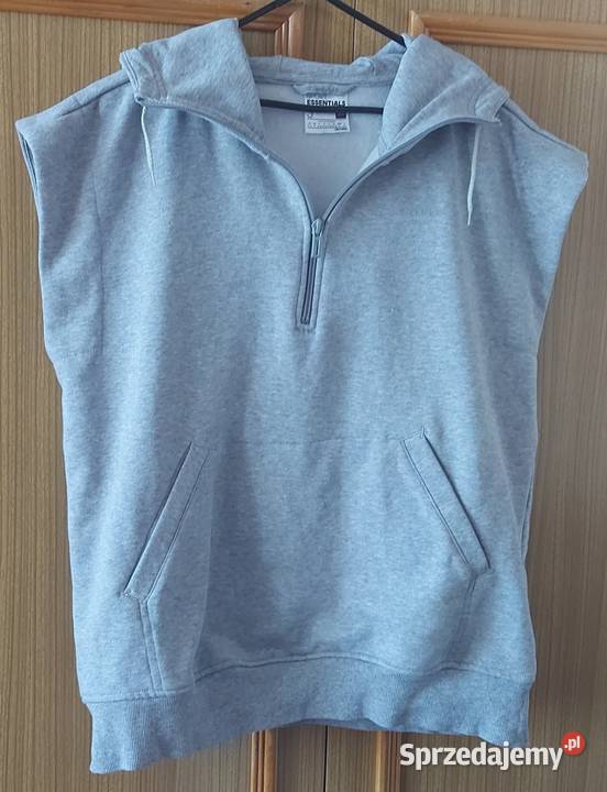 Męska kamizelka adidas rozmiar S szary/srebrny Odzież sportowa Ostróda