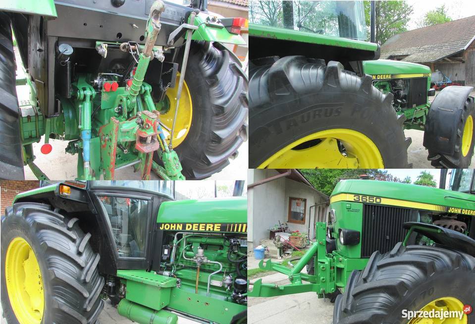 Ciągnik JOHN DEERE 3650 TUZ Pneumatyka z Austrii Miechów