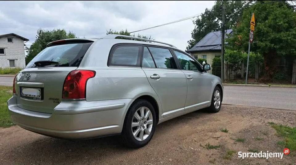 Toyota avensis t25 22 d4d 150koni 2006r wielofunkcyjna kierownica łódzkie