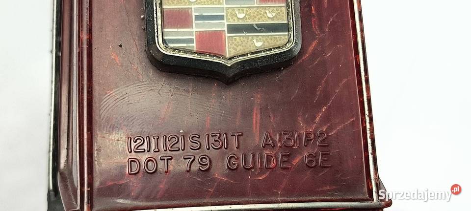 LAMPA LEWA TYŁ CADILLAC ELDORADO osobowe Pozostałe Lipno