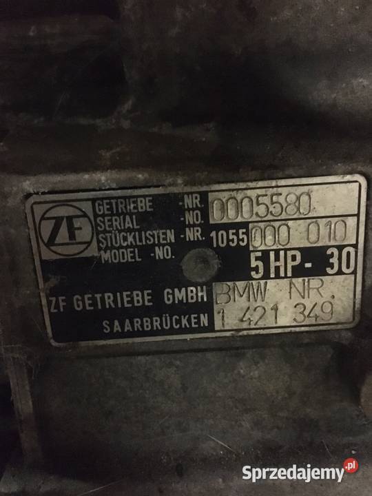 BMW E34 540 40 V8 E32 286 1995r 1421349 SKRZYNIA