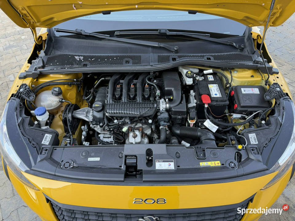 Peugeot 208 12 75 Asystent Pasa Ruchu Tempomat komputer pokładowy warmińsko-mazurskie