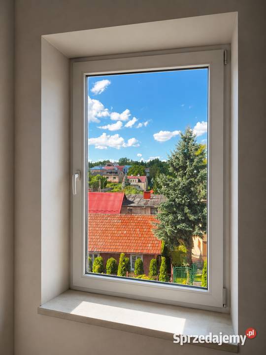 Okno PCV 100x150 białe rozwiernouchylne Okna ścienne Łańcut