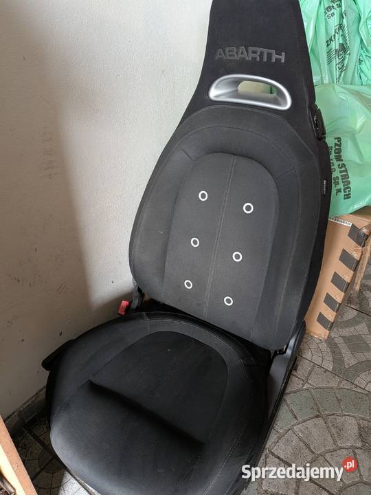 Fotele abarth 500 alcantara Rędziny