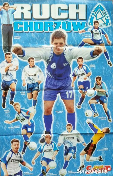 Plakat Borussia MU Juve Barca Utrecht Wisla Ruch