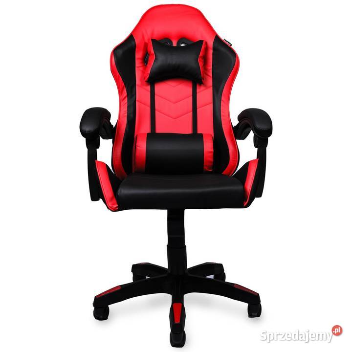 Fotel gamingowy krzesło obrotowe ekoskóra Poznań