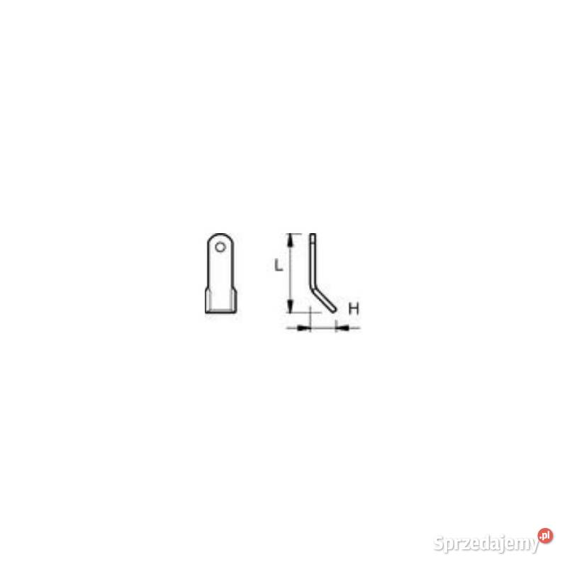 Nóż Y 40x130mm kosiarki bijakowej FERRI Sieradz