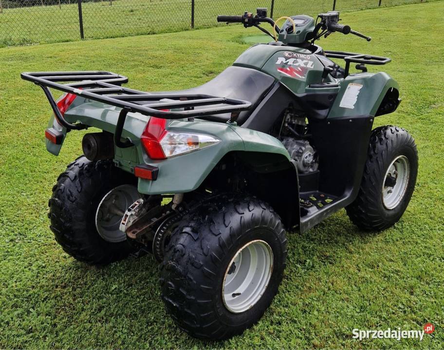 Yamaha Grizzly 350 4x412Kymco MXU 250 2x4 nieuszkodzony