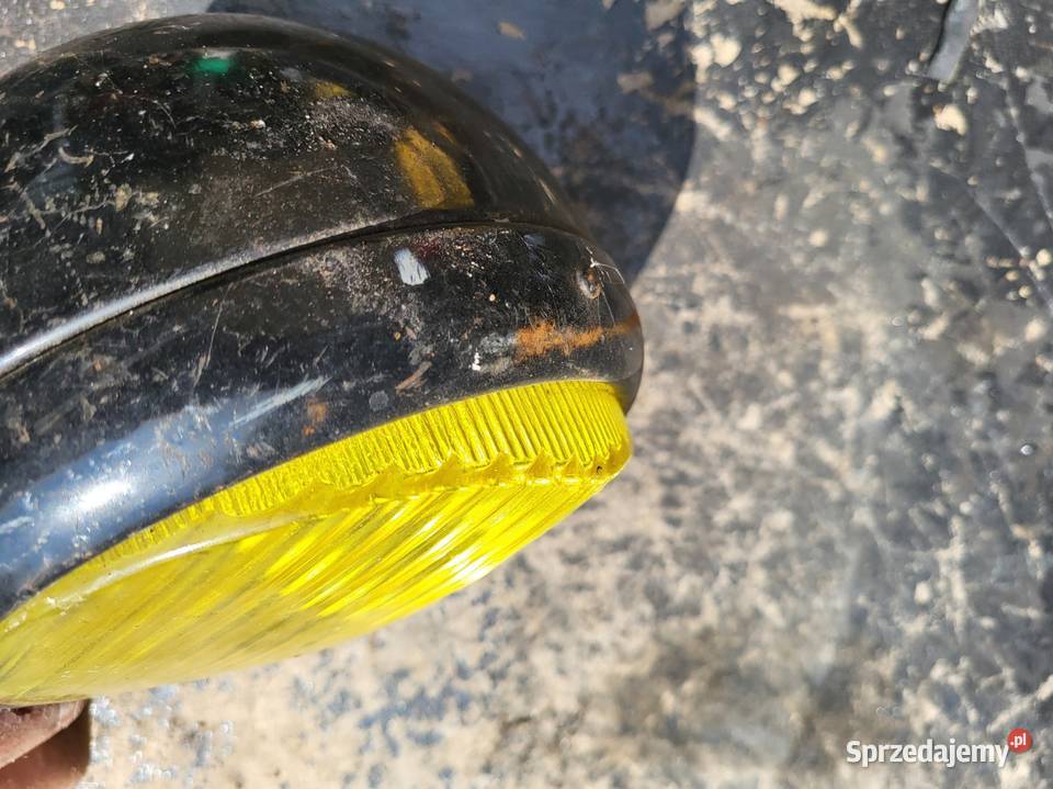 LAMPA PRZÓD HALOGEN ŻÓŁTY Rybnik