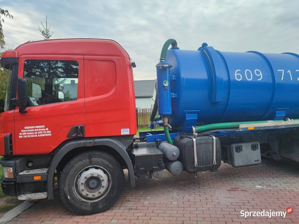 Wóz asenizacyjny Scania P94 Motoryzacja podlaskie Łomża