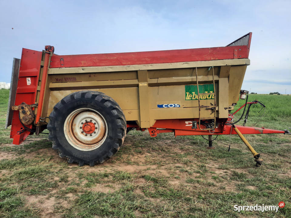 Rozrzutnik obornika LEBOULCH MAXI HV210 własna Rozrzutniki obornika Baliki sprzedam