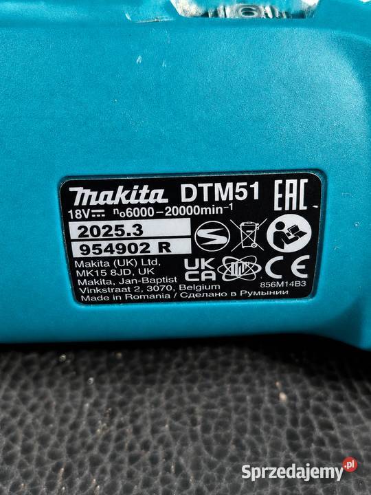 Akumulatorowe Narzędzie Wielofunkcyjne Makita