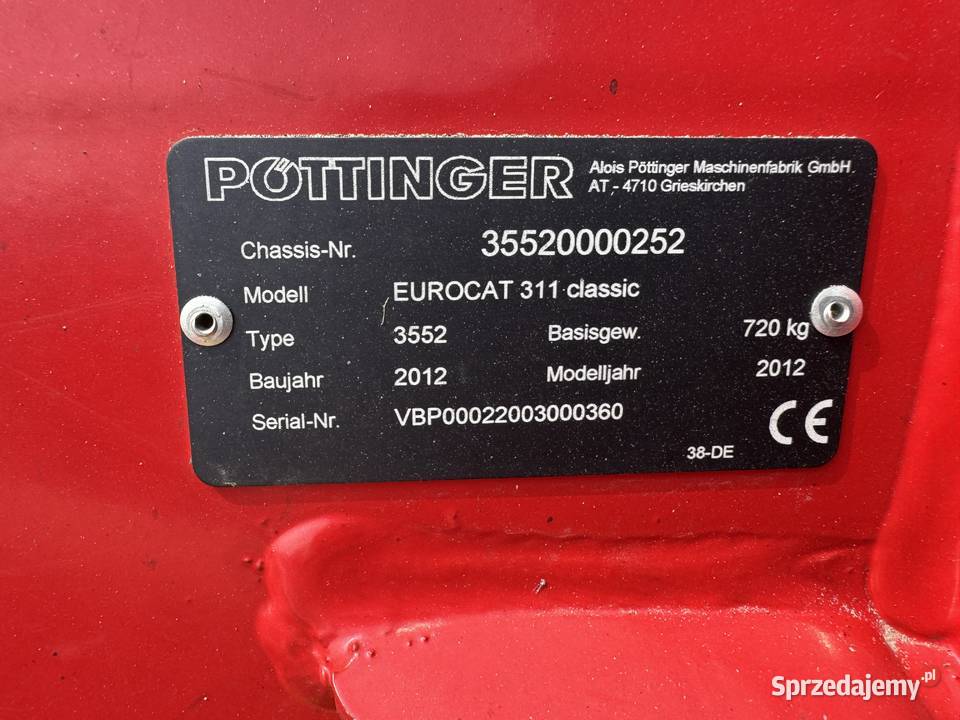 Kosiarka czolow bębnowa dyskowa pottinger Ułęż