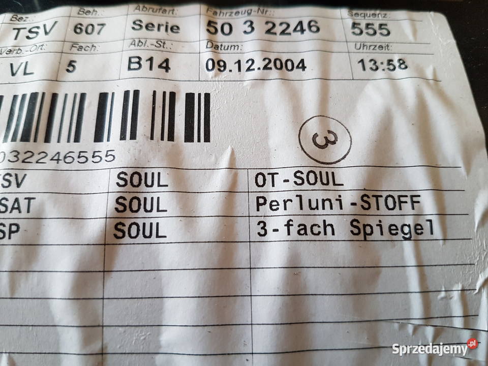 AUDI A6 C6 TAPICERKA DRZWI LEWA PRZOD SOUL Turkowice sprzedam