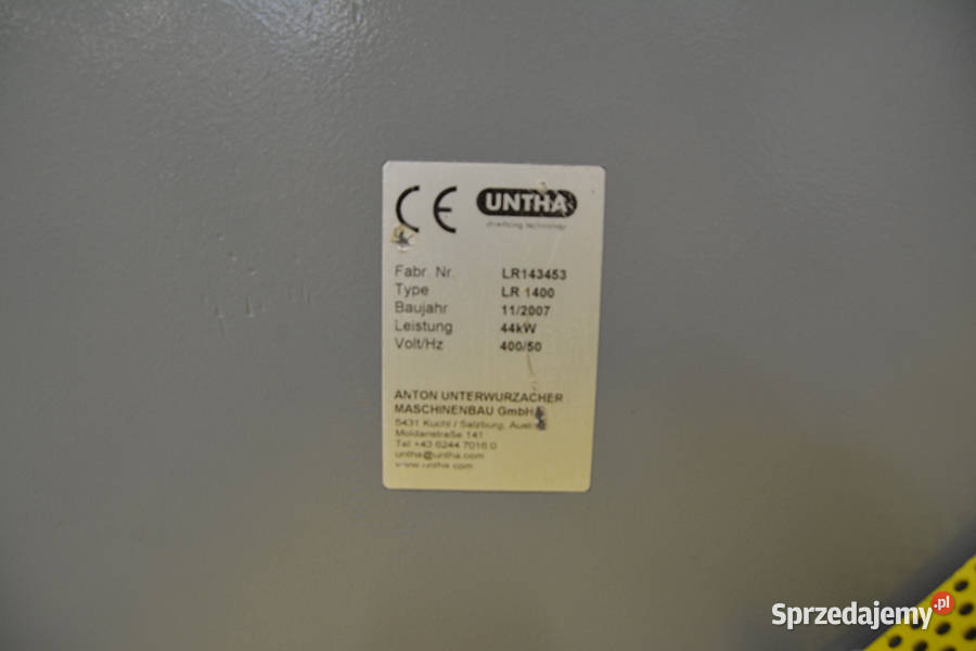 6626 RĘBAK UNTHA LR 1400 małopolskie sprzedam