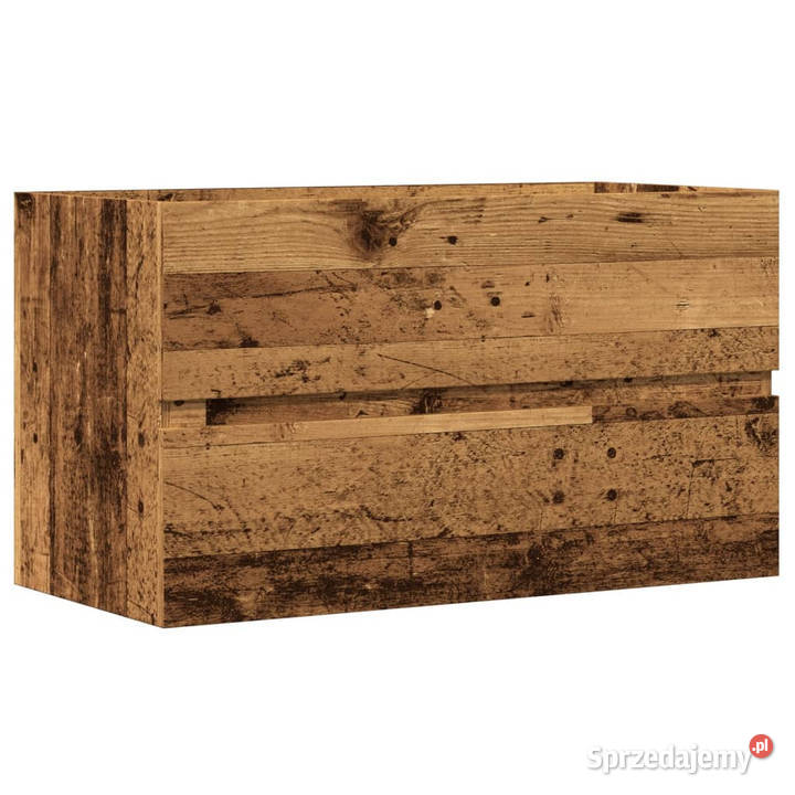 Szafka pod umywalkę stare drewno 90x385x45 mazowieckie Warszawa