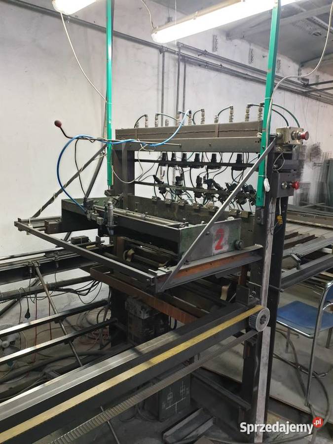 Automat do produkcji siatek zgrzewanych z drutu Produkcja Przysieka sprzedam