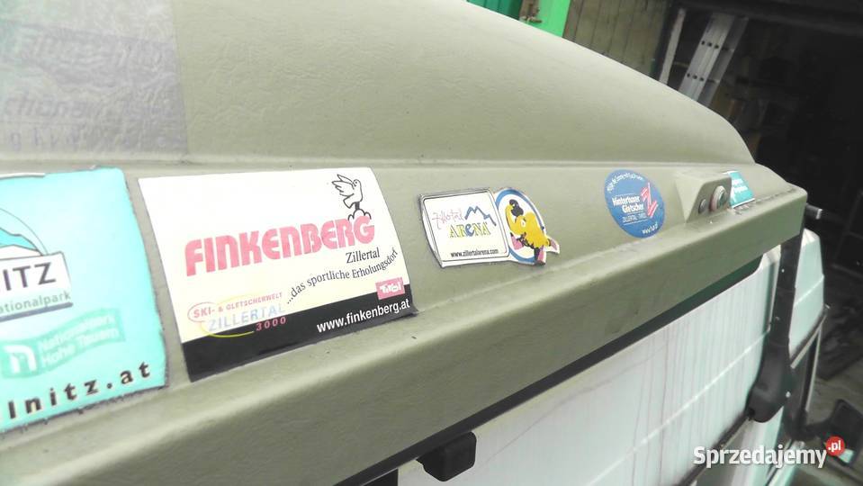 Box bagażnik na dach dachowy narty pojemnik Katowice