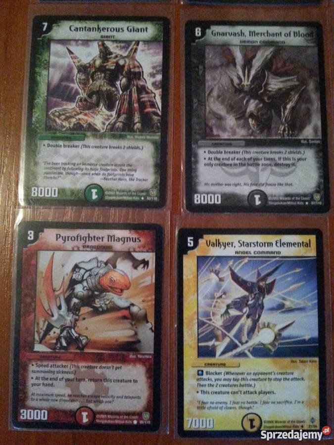 RZADKIE Karty Duel Masters Poznań