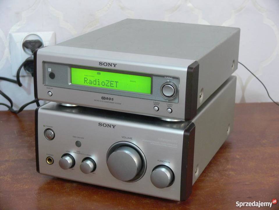 Wzm z radiem Sony ST i TA SP55 mocny i Amplitunery podkarpackie Jasło