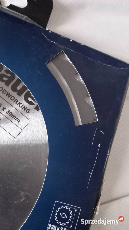Tarcza do drewna 235 x 26 x 30mm 24T Erbauer Marki