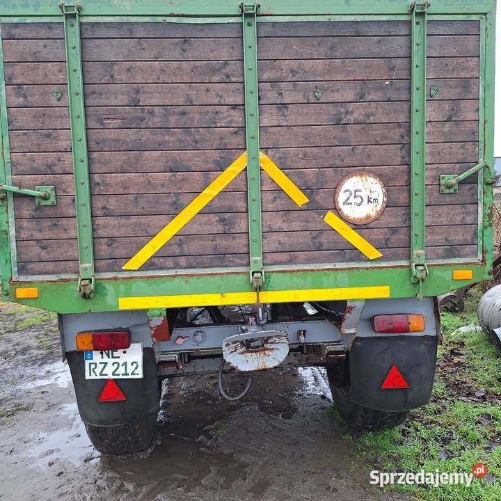 Przyczepa 16 ton Sztywna Przyczepy rolnicze