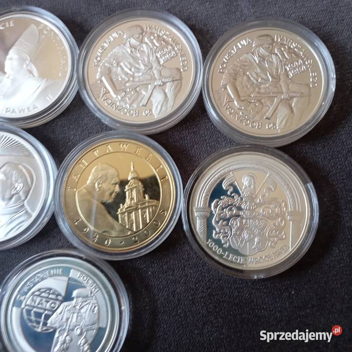 Polskie srebrne monety Wrocław