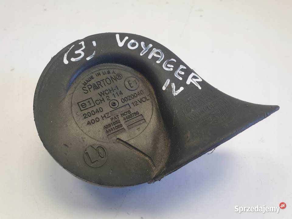 Chrysler Voyager IV SYGNAŁ DZWIĘKOWY Klakson lubelskie