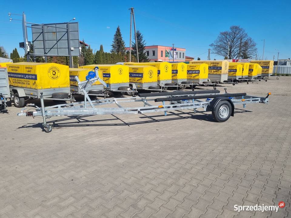 Przyczepa podłodziowa do łodzi 75m DMC 8001800