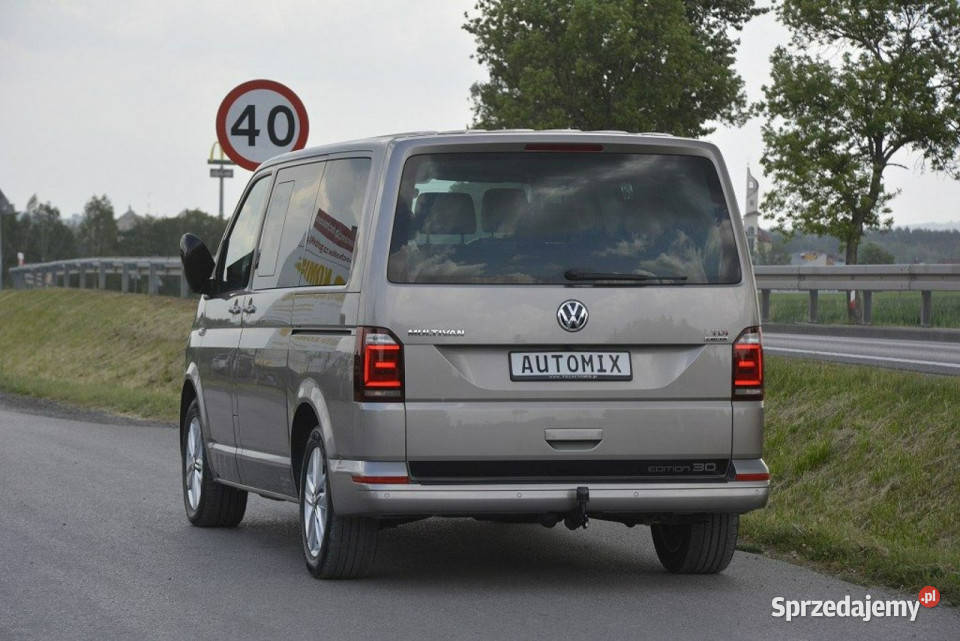 Volkswagen Multivan 20TDI 4x4 DSG automat serwisowany w ASO Sędziszów Małopolski