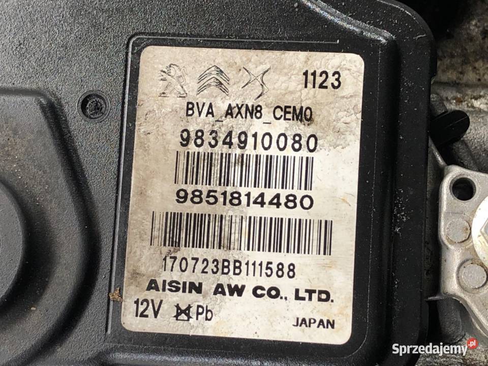 SKRZYNIA BIEGÓW TOYOTA PROACE 15 131 sprzedam