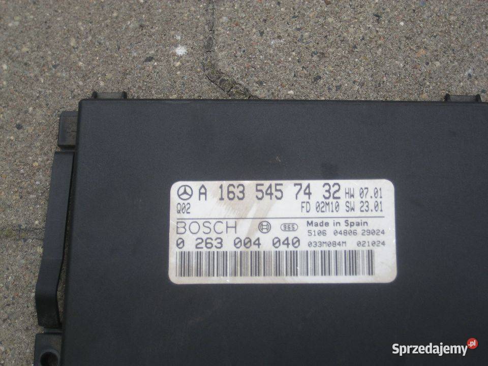 mercedes ml 163 lift 0105r moduł sterownik Rakoniewice