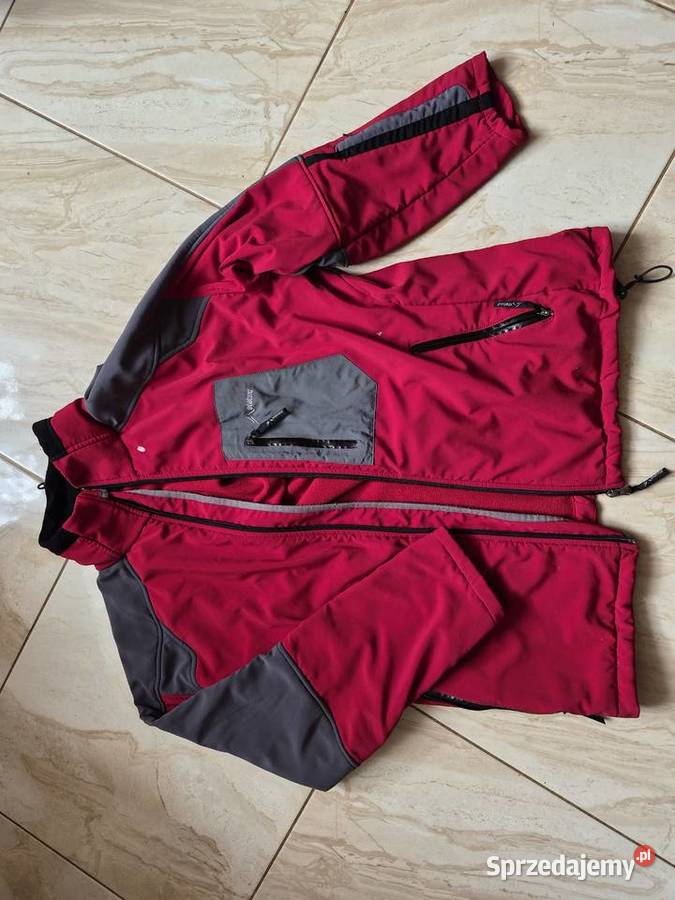Bluza softshell czerwono szara XL 42 stedind Nienowice