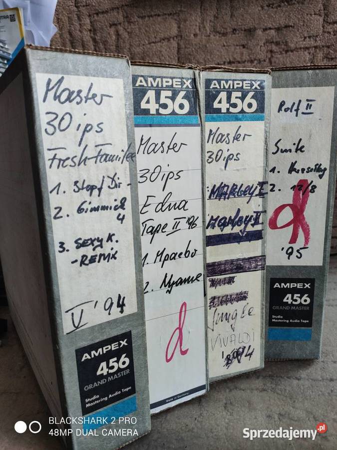 Ampex 456 do zastosowań profesjonalnych