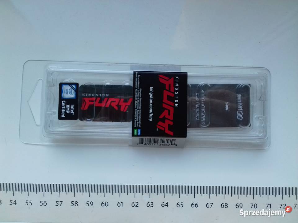 Pudełko Kingston Fury 16GB DDR4 266Mhz pamięci Pamięci Bydgoszcz