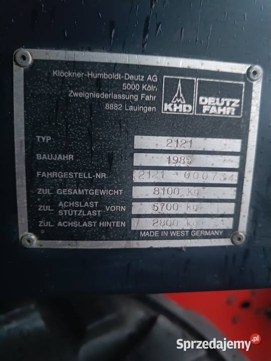 Deutz Fahr M2385 Deutz-Fahr świętokrzyskie Włoszczowa sprzedam