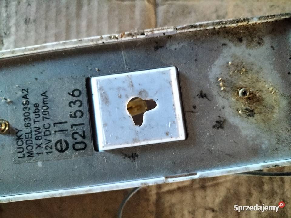 lampa oświetleniowa bus mercedes Przyczepa
