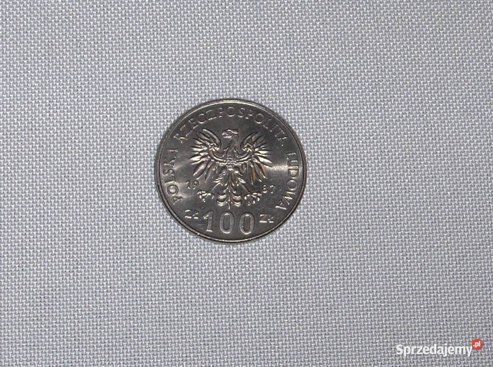Moneta 100 Kazimierz III Wielki z 1987r